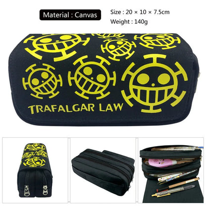one piece School Pen Case