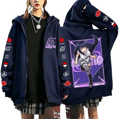 Hinata Zip Up Hoodie
