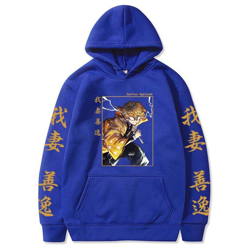 zenitsu training hoodie