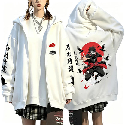 Obito Zip Up Hoodie