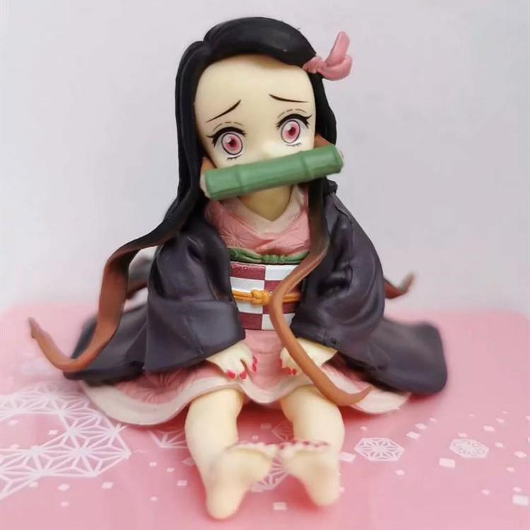 nezuko cute mini figure