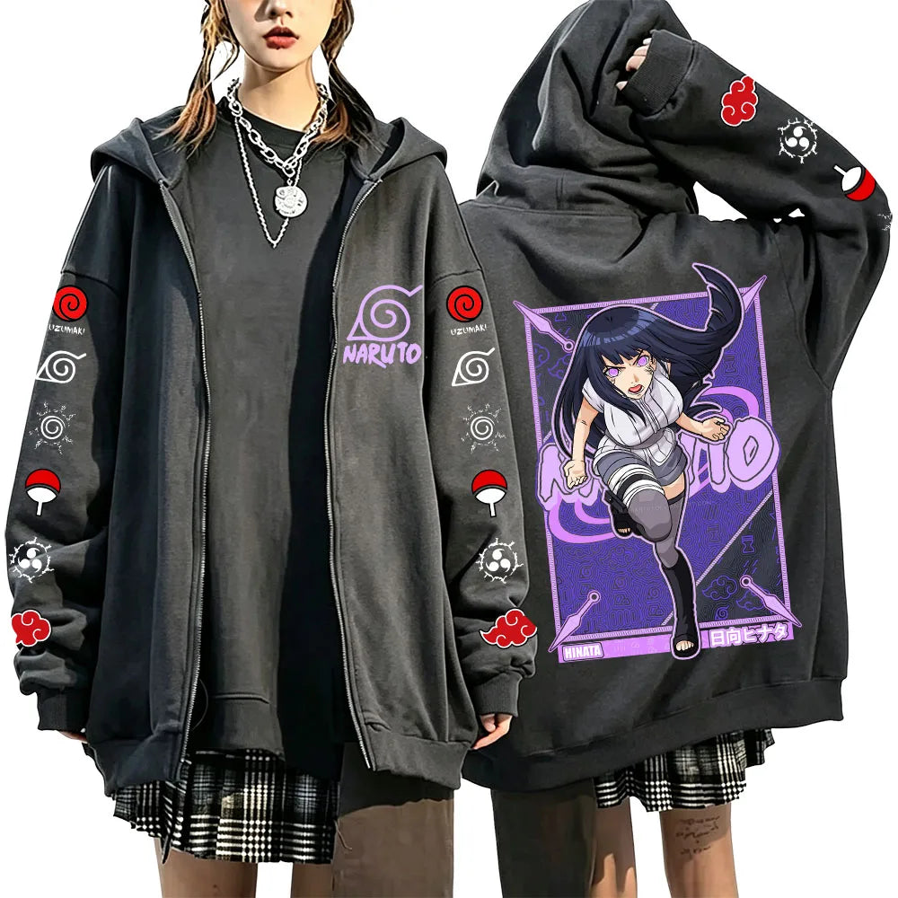 Hinata Zip Up Hoodie