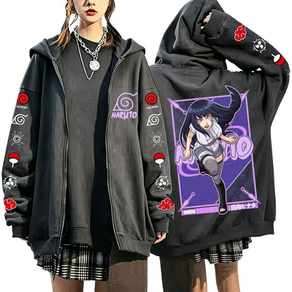 Hinata Zip Up Hoodie