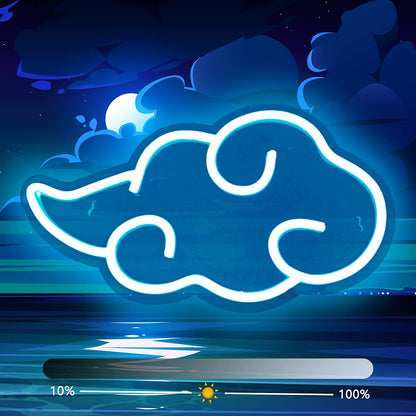 Akatsuki Cloud Neon Wall Art