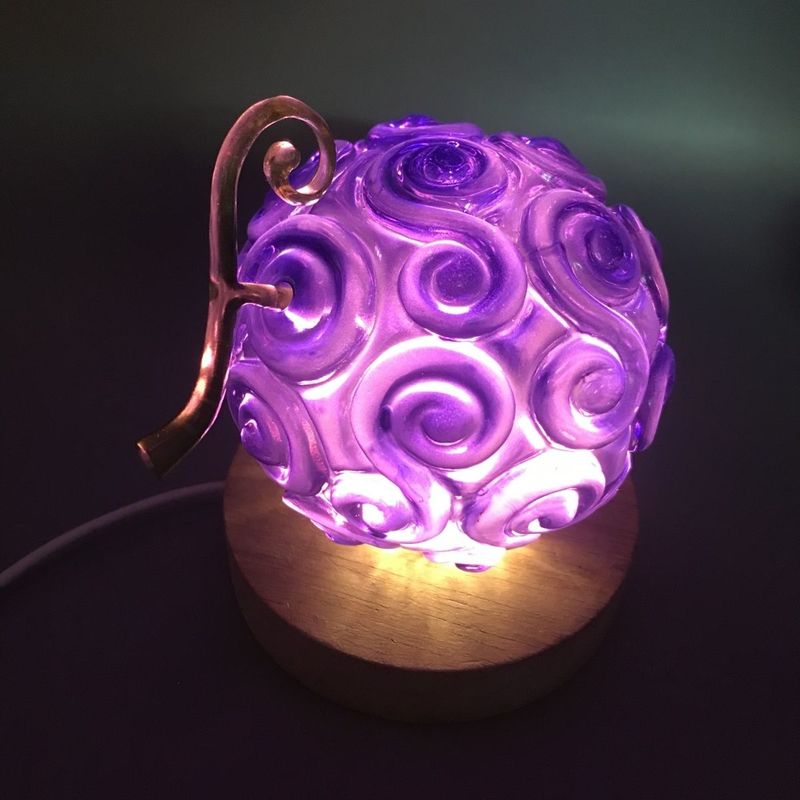 one piece devil fruit lamp