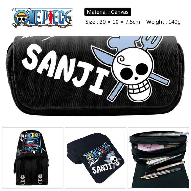 one piece School Pen Case