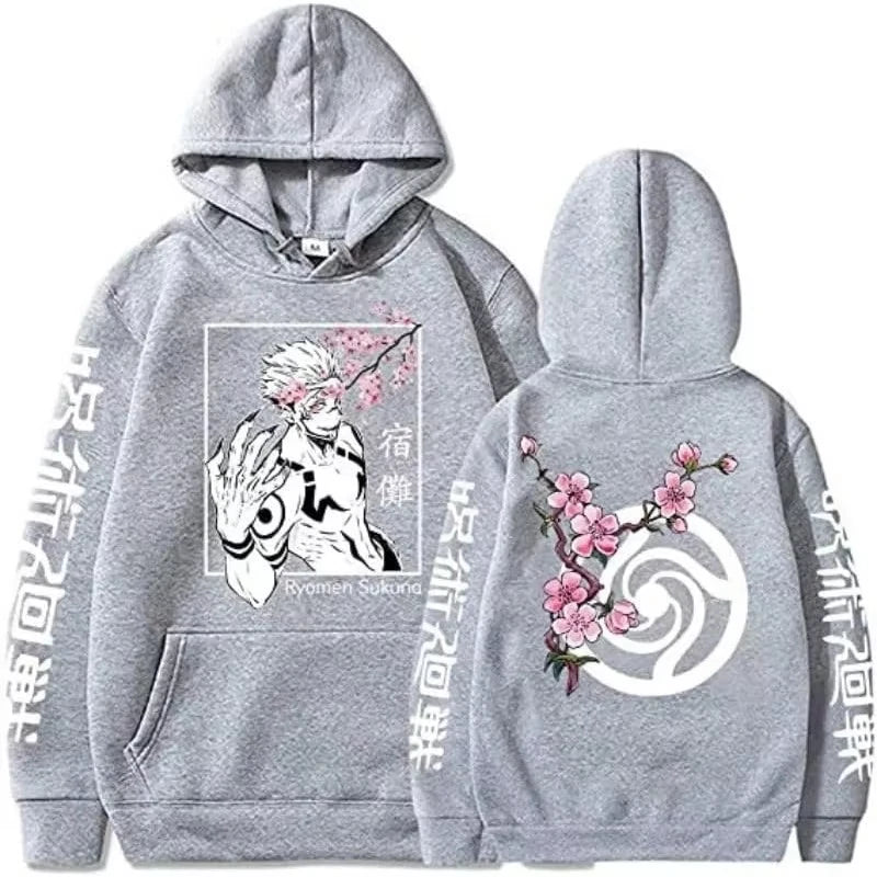 Sukuna Flower Hoodie