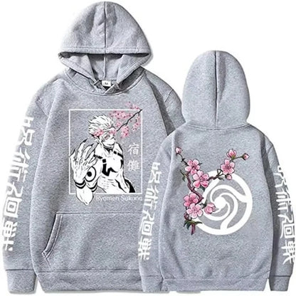 Sukuna Flower Hoodie