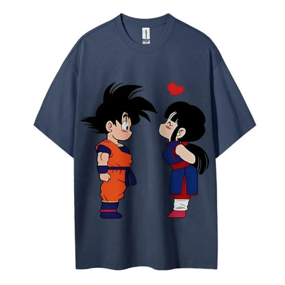 Goku & Chichi Couples Shirt