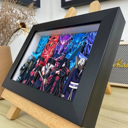 naruto 3d art piece