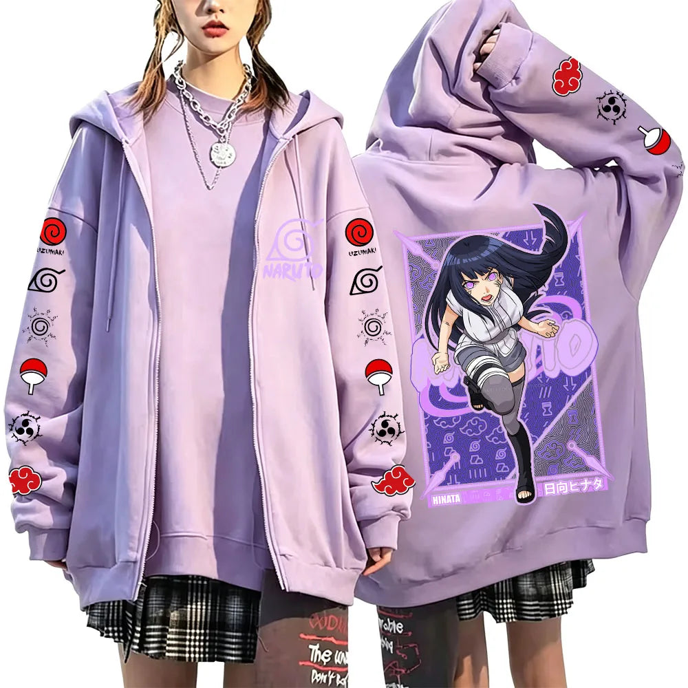 Hinata Zip Up Hoodie