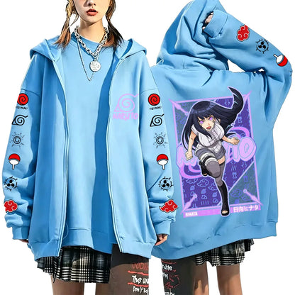 Hinata Zip Up Hoodie