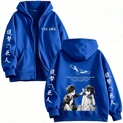 Mikasa & Eren Love Hoodie