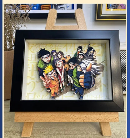naruto 3d art piece