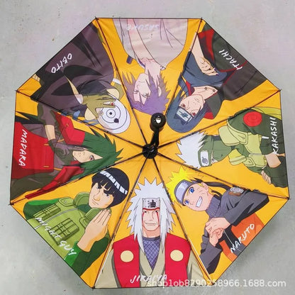 naruto yellow style umbrella