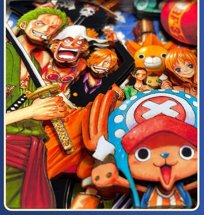 one piece 3D wall art