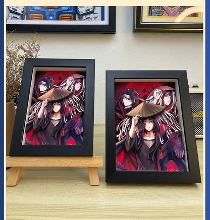 naruto 3d art piece