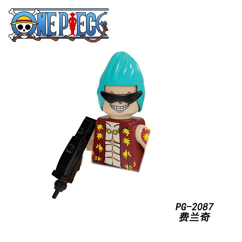 one piece building blocks characters