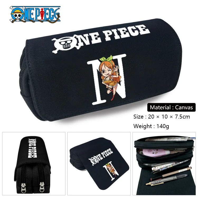 one piece School Pen Case