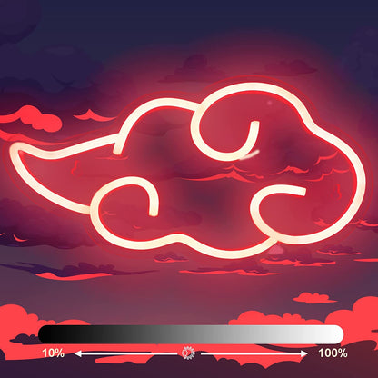 Akatsuki Cloud Neon Wall Art