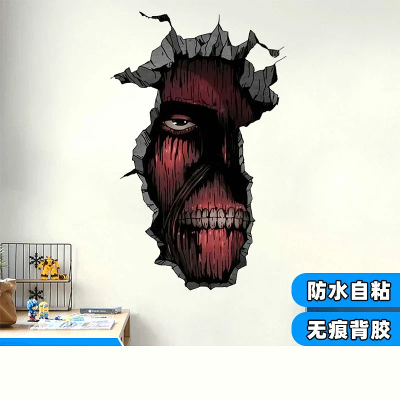 attack on titan Wall Decals