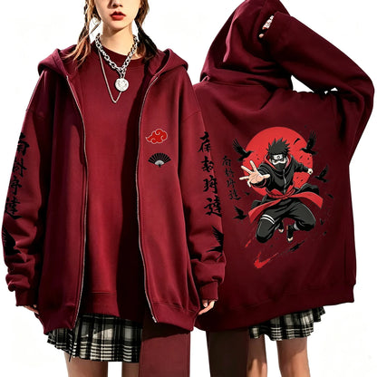 Obito Zip Up Hoodie