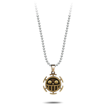 one piece silver necklace