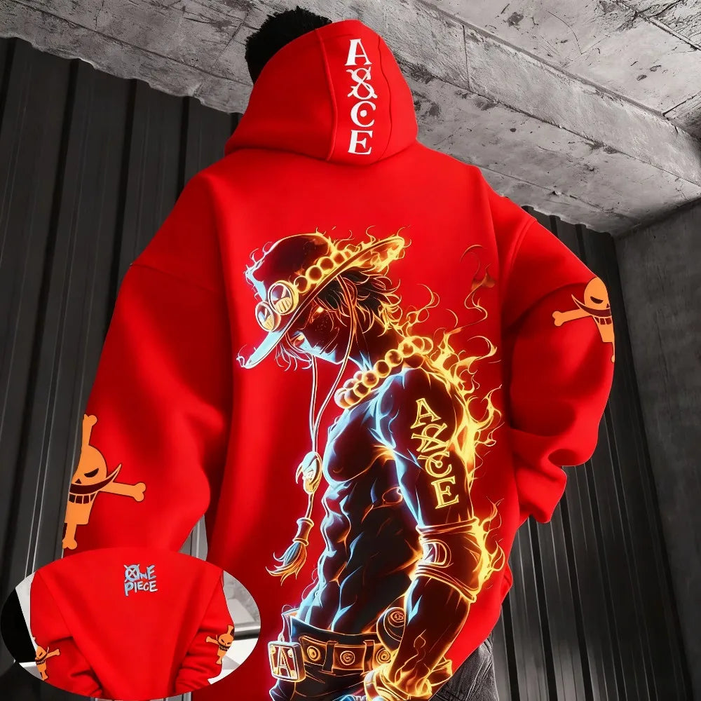 Ace Burning Hoodie