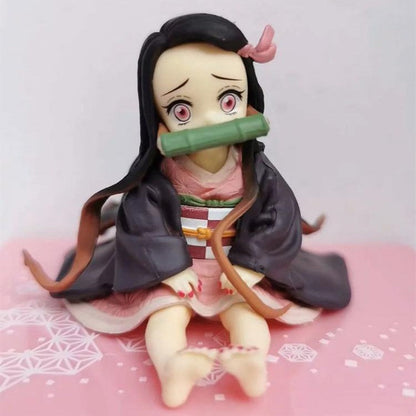 nezuko cute mini figure