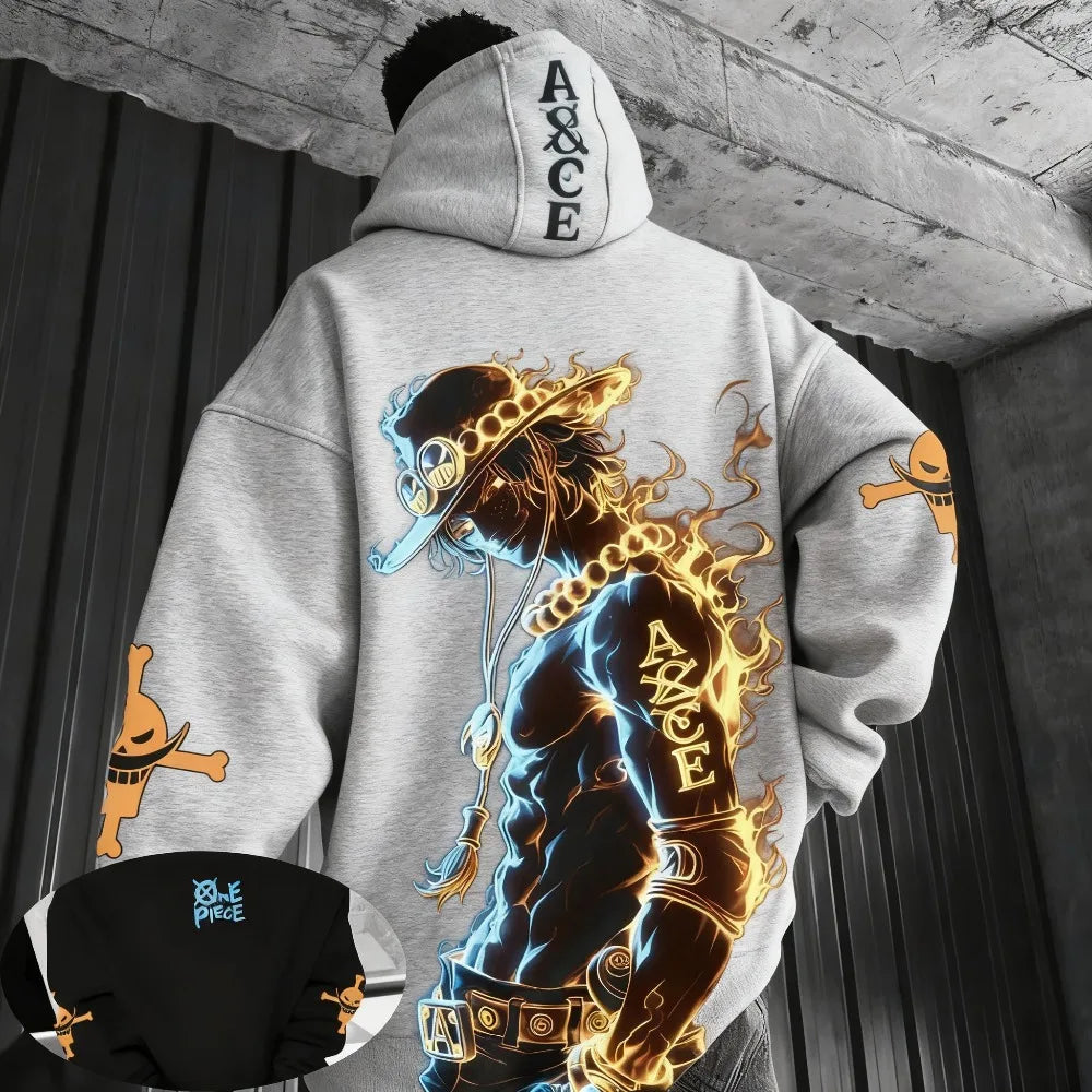 Ace Burning Hoodie