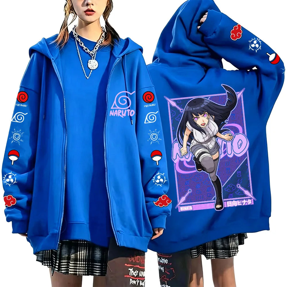 Hinata Zip Up Hoodie