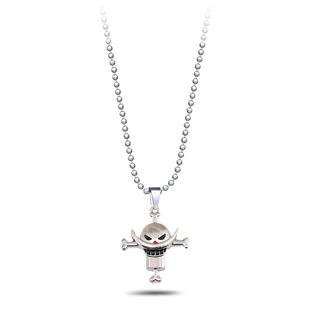 one piece silver necklace