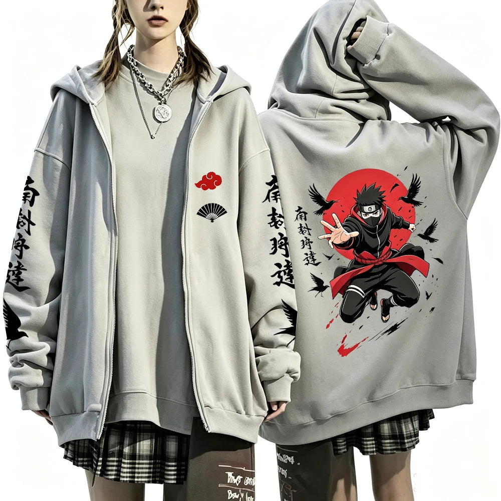 Obito Zip Up Hoodie