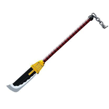 white beard building block sword