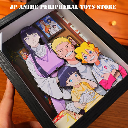 naruto ninja 3D art piece