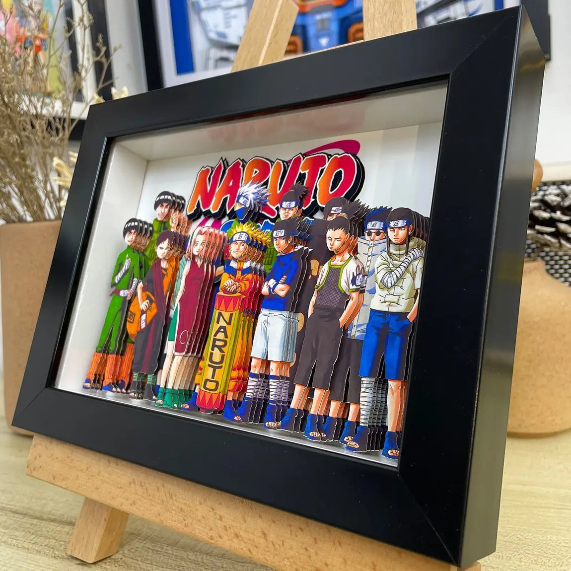 naruto 3d art piece