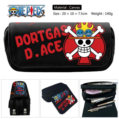 one piece School Pen Case