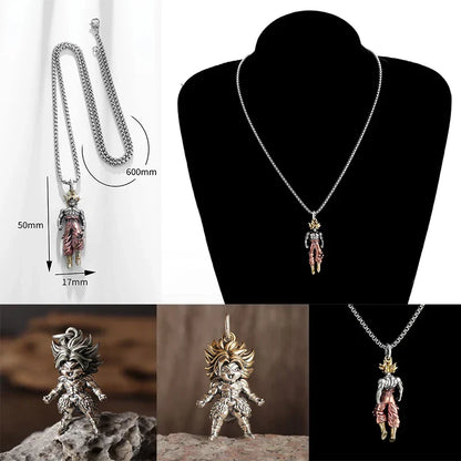 Legendary Warrior Metal Necklace
