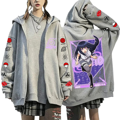 Hinata Zip Up Hoodie