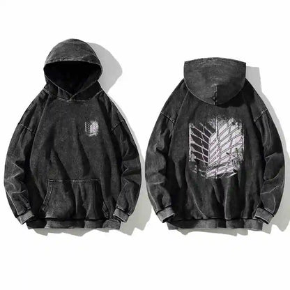 Attack On Titan Bleached Hoodie
