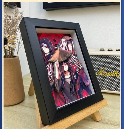 naruto 3d art piece