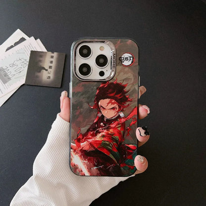 demon slayer Laser phone Case