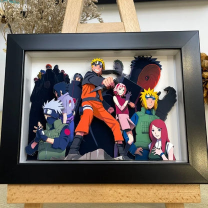 naruto 3d art piece