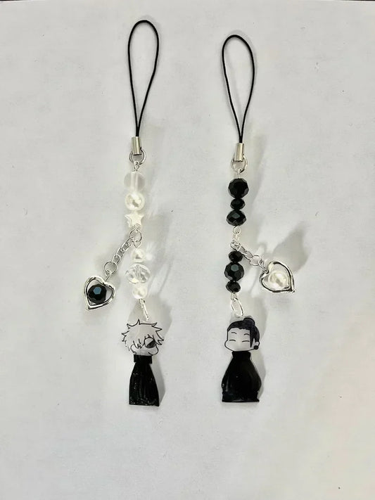 gojo and geto keychain