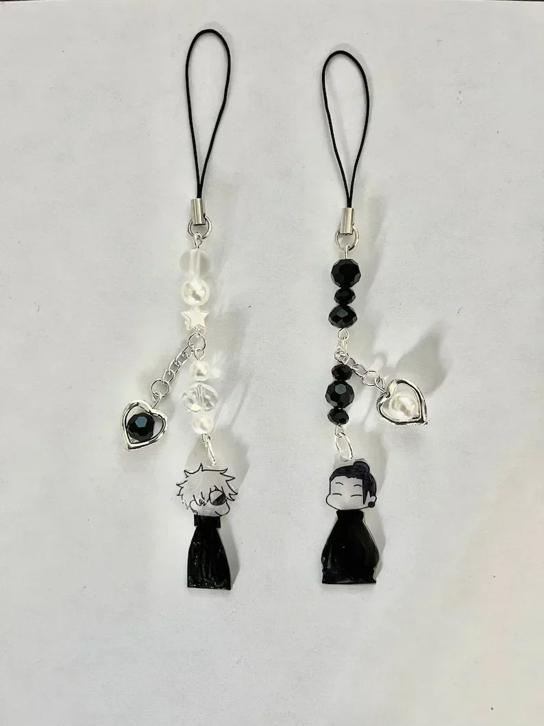 Gojo & Geto Matching Phone Charms