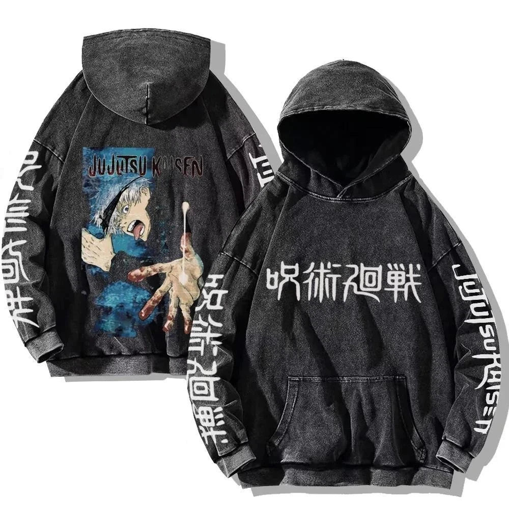 JJK Washed Hoodie