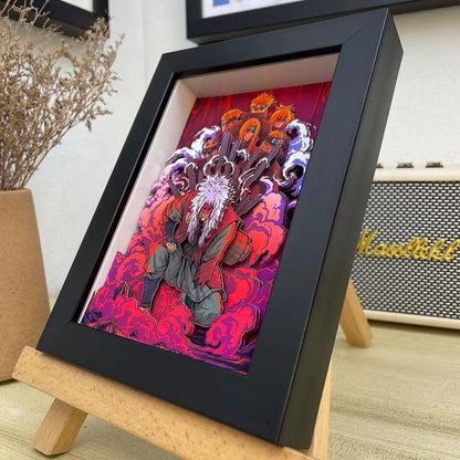 naruto 3d art piece