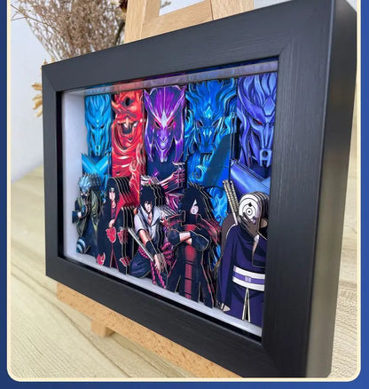 naruto 3d art piece
