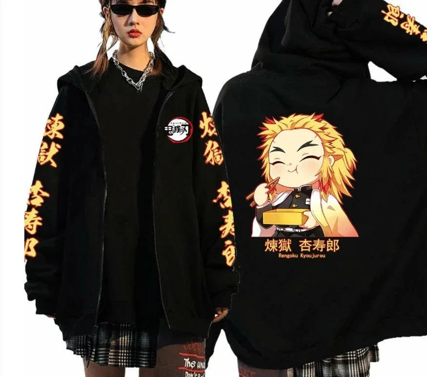 Rengoku Oversized Hoodie