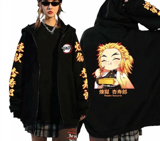 Rengoku Oversized Hoodie